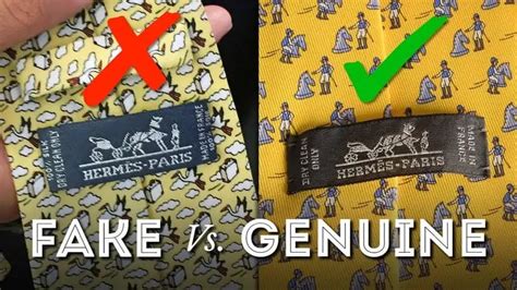 hermes tie real vs fake|Hermes ties for sale.